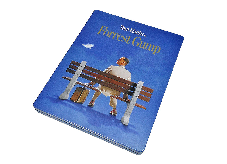 Fotografías del Steelbook de Forrest Gump en UHD 4K y Blu-ray 9