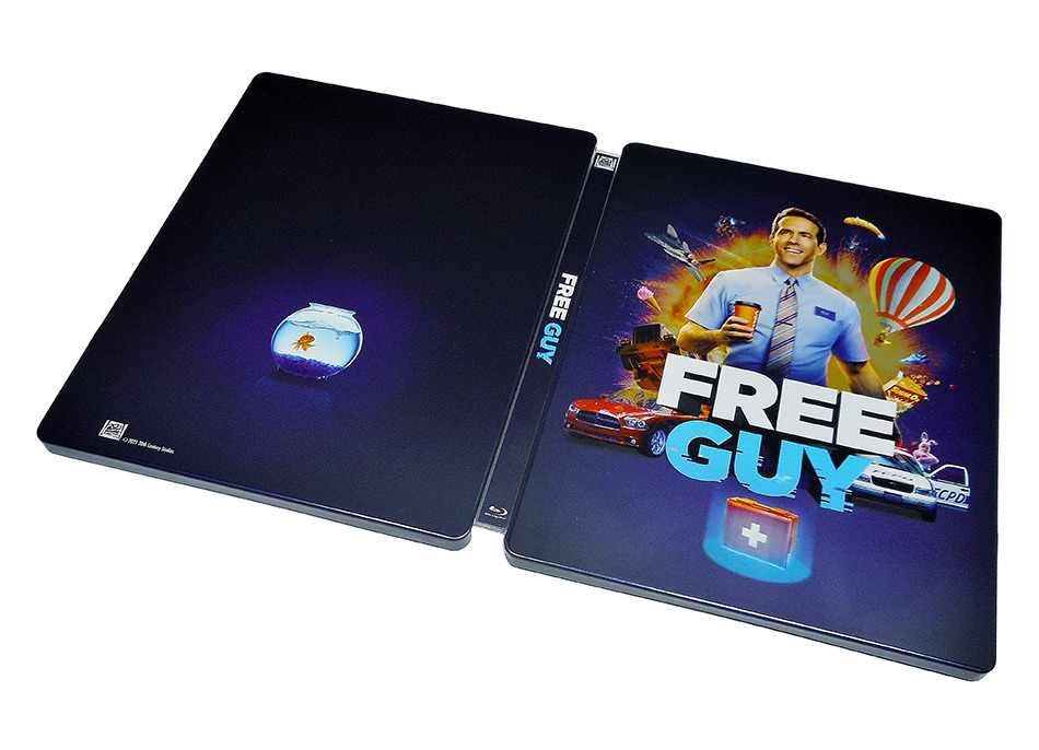 Fotografías del Steelbook de Free Guy en Blu-ray 10