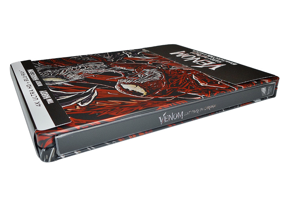 Fotografías del Steelbook de Venom: Habrá Matanza en UHD 4K y Blu-ray 3