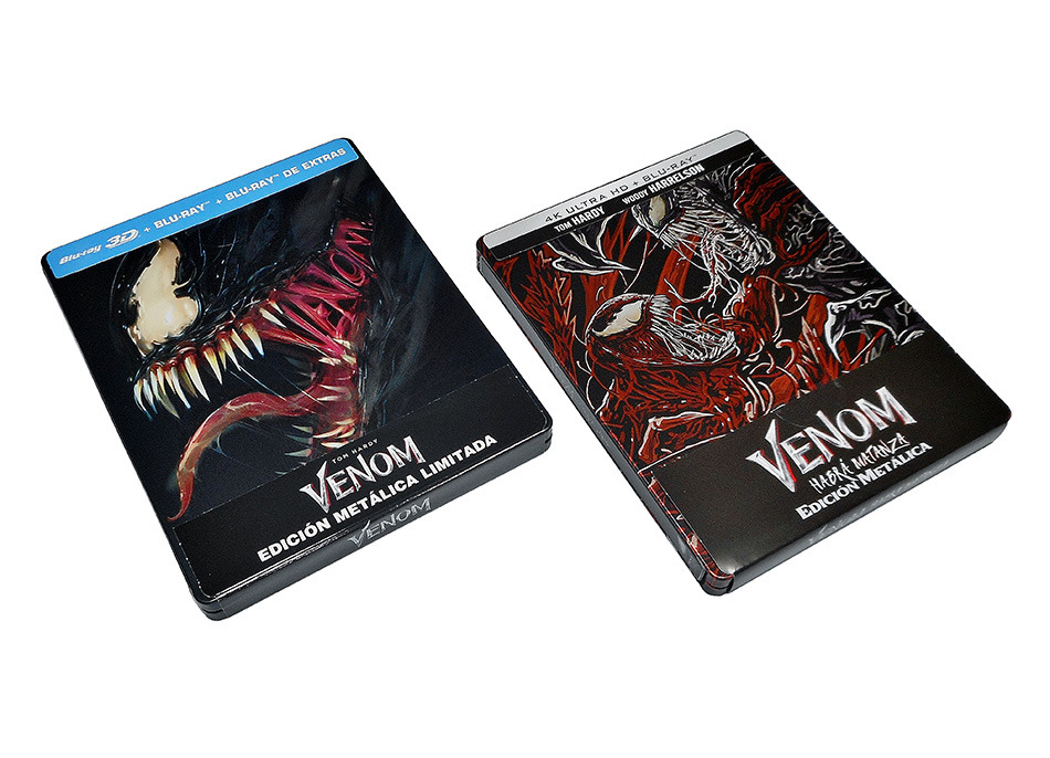 Fotografías del Steelbook de Venom: Habrá Matanza en UHD 4K y Blu-ray 18