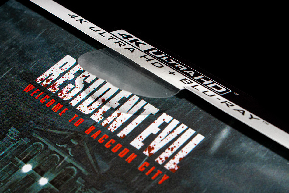 Fotografías del Steelbook de Resident Evil: Bienvenidos a Raccoon City en UHD 4K y Blu-ray 7