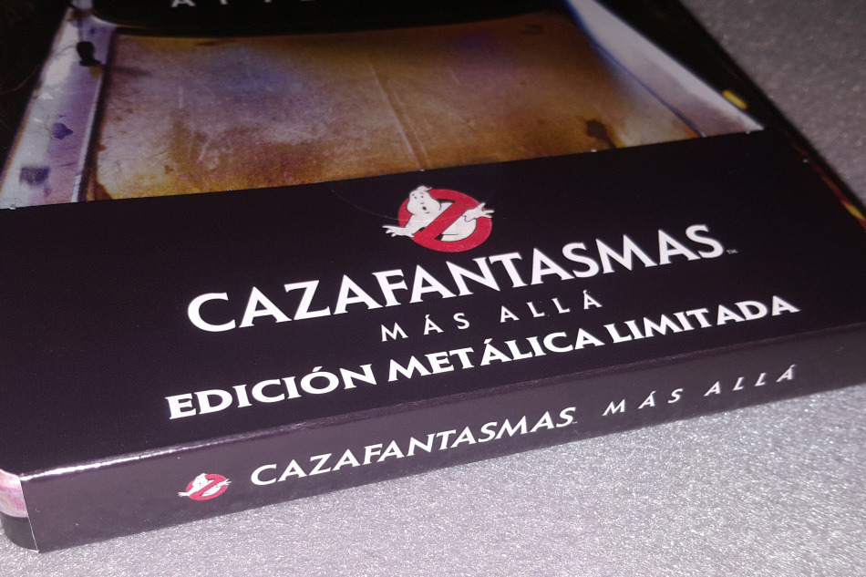 Fotografías del Steelbook de Cazafantasmas: Más Allá en UHD 4K y Blu-ray 5