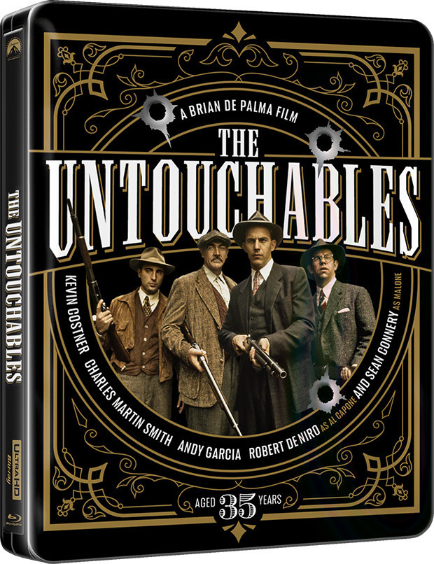 Primeros datos de Los Intocables de Eliot Ness - Edición Metálica en Ultra HD Blu-ray 2