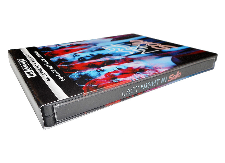 Fotografías del Steelbook de Última Noche en el Soho en UHD 4K y Blu-ray 3