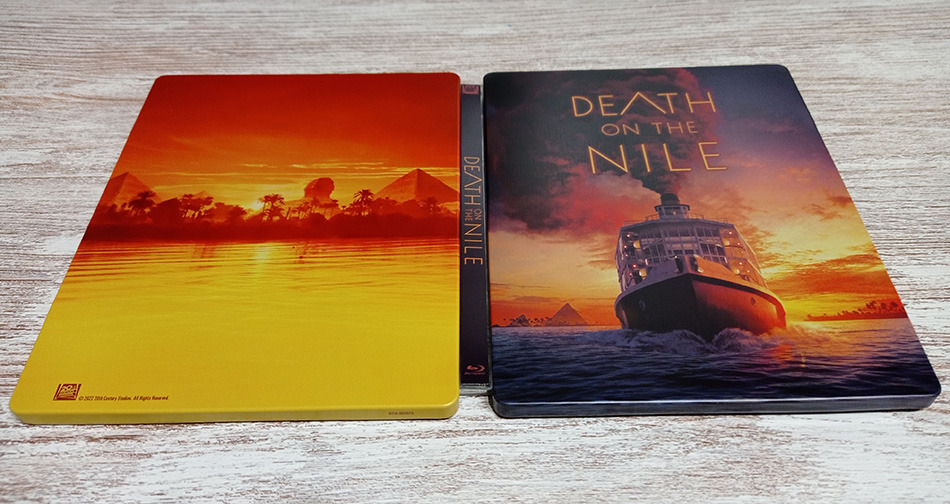 Fotografías del Steelbook de Muerte en el Nilo en Blu-ray 10