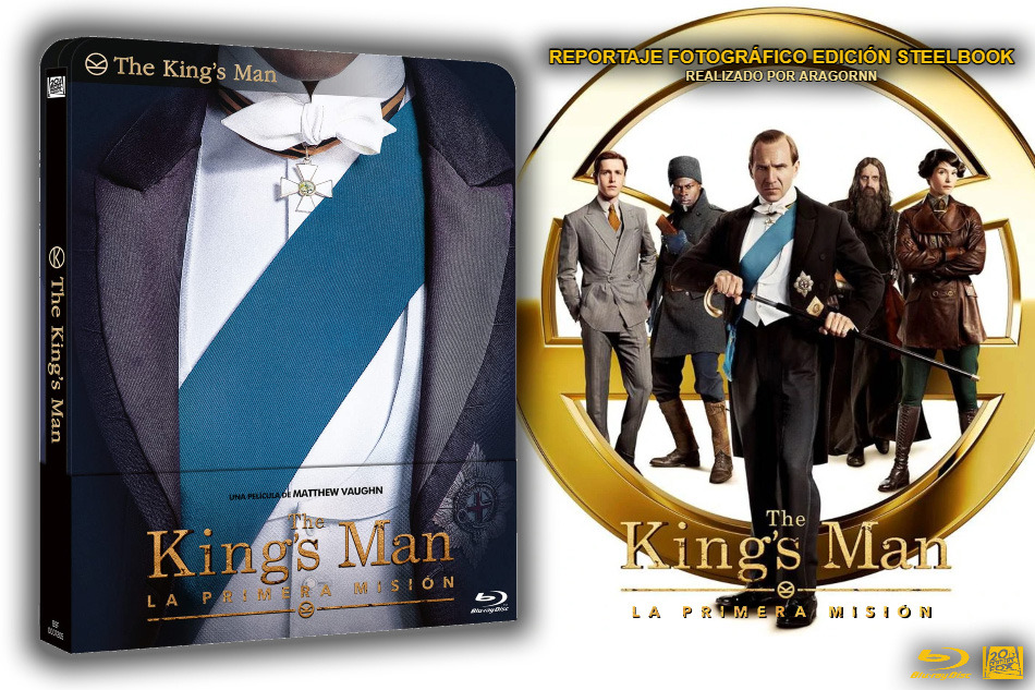 Fotografías del Steelbook de The King's Man: La Primera Misión en Blu-ray 1