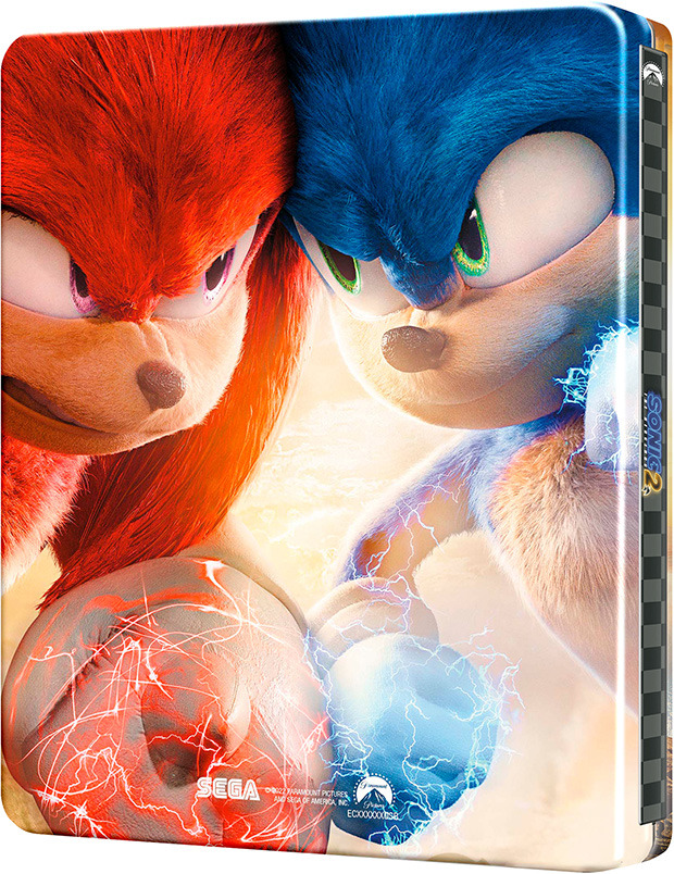 Todos los detalles de Sonic 2: La Película en Blu-ray, UHD 4K y Steelbook 4K 3