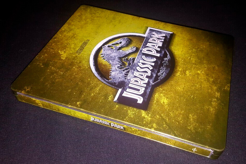 Fotografías del Steelbook de Jurassic Park en UHD 4K y Blu-ray 7
