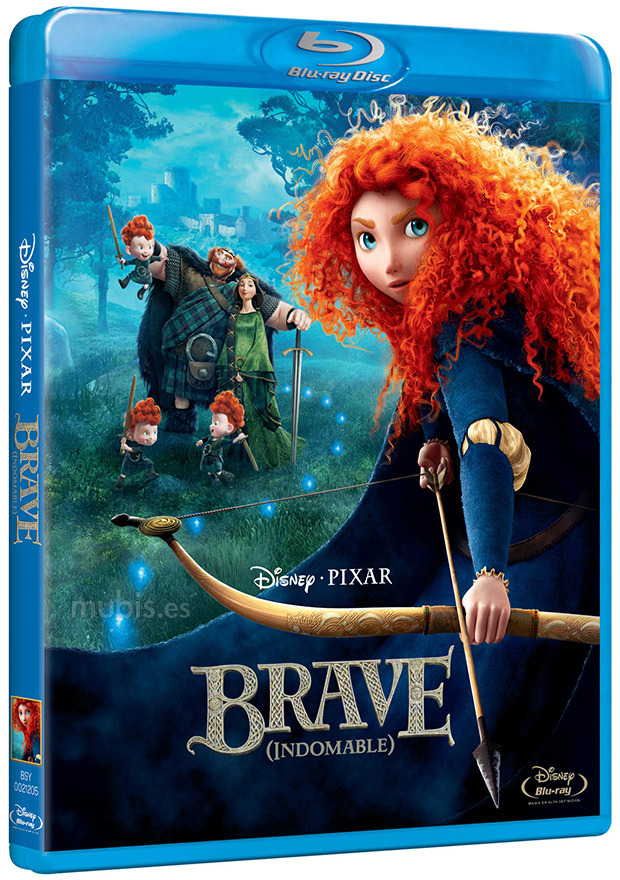 Anuncio y detalles de Brave (Indomable) de Pixar en Blu-ray