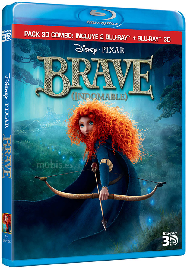Anuncio y detalles de Brave (Indomable) de Pixar en Blu-ray
