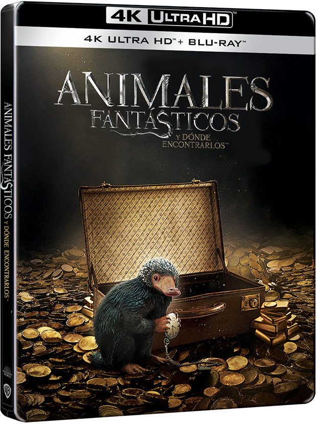 Animales Fantásticos y Dónde Encontrarlos - Edición Metálica Ultra HD Blu-ray 1