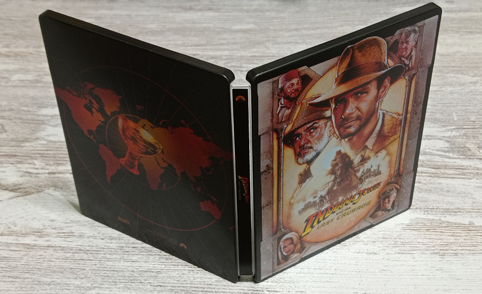 Fotografías del Steelbook de Indiana Jones y La Última Cruzada en UHD 4K y Blu-ray 13