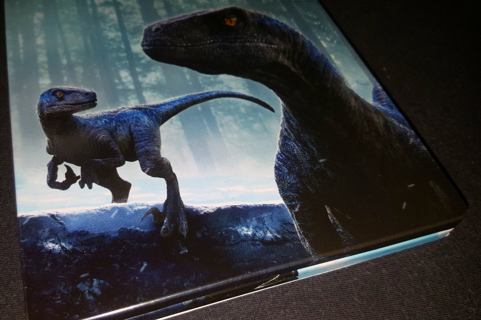 Fotografías del Steelbook de Jurassic World: Dominion en UHD 4K y Blu-ray 4