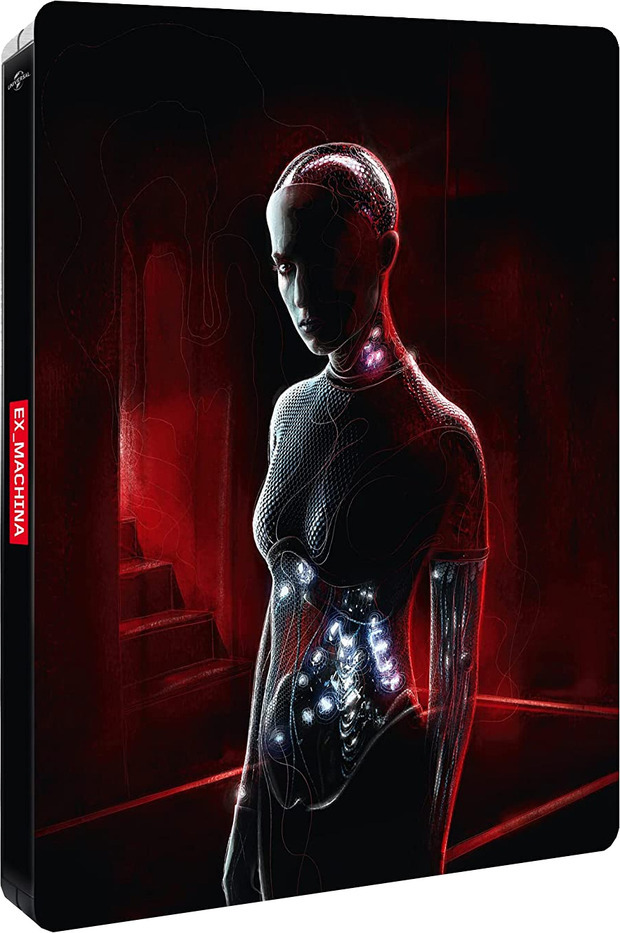 Steelbook de Ex_Machina en UHD 4K y Blu-ray con castellano 2