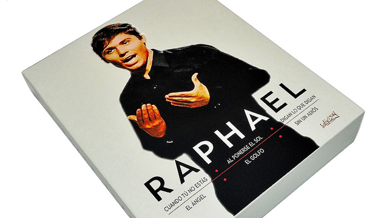 Fotografías del Digipak de Raphael en Blu-ray