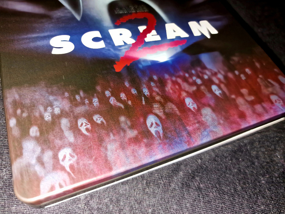 Fotografías del Steelbook de Scream 2 en UHD 4K 4