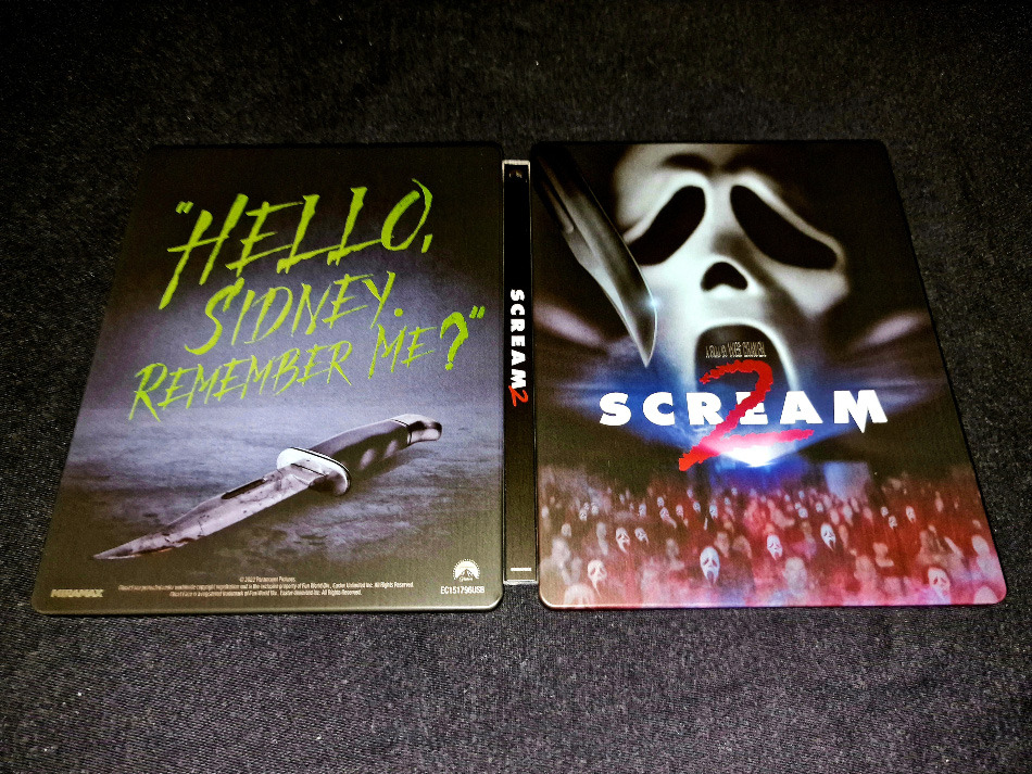 Fotografías del Steelbook de Scream 2 en UHD 4K 11