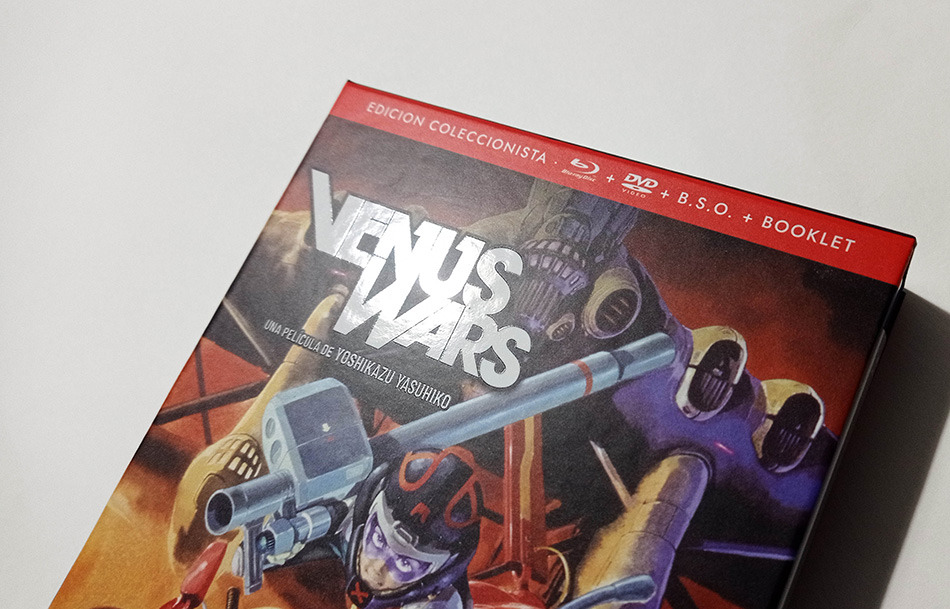 Fotografías de la edición coleccionista Venus Wars en Blu-ray 2