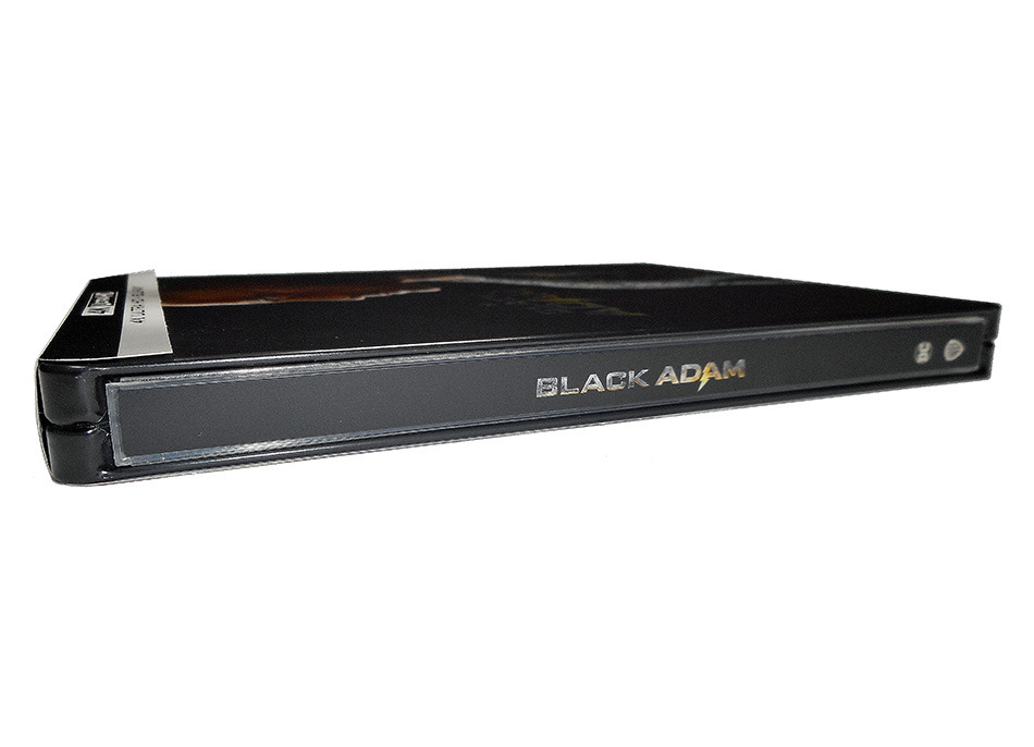 Fotografías del Steelbook de Black Adam en UHD 4K y Blu-ray 3
