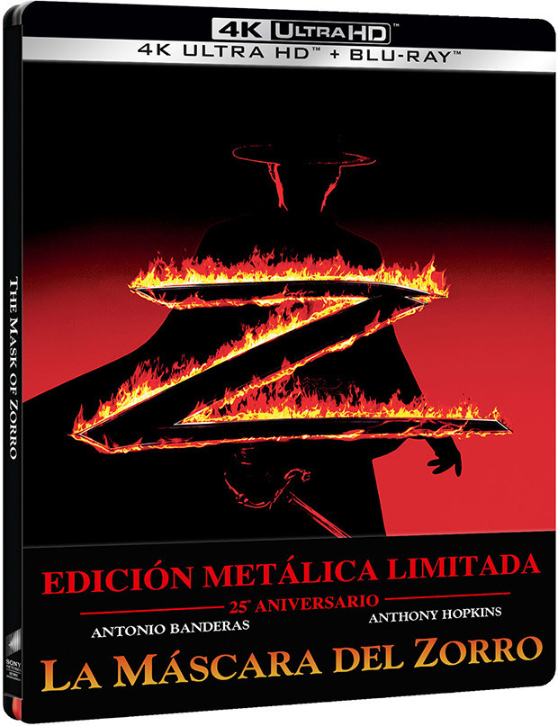 La Máscara del Zorro - Edición Metálica Ultra HD Blu-ray 1