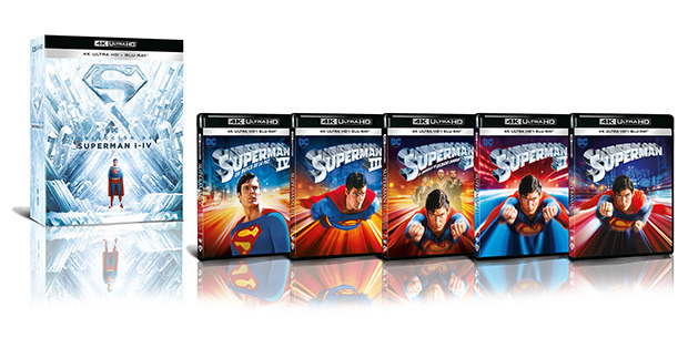 Más información de Colección de Superman I-IV en Ultra HD Blu-ray 2