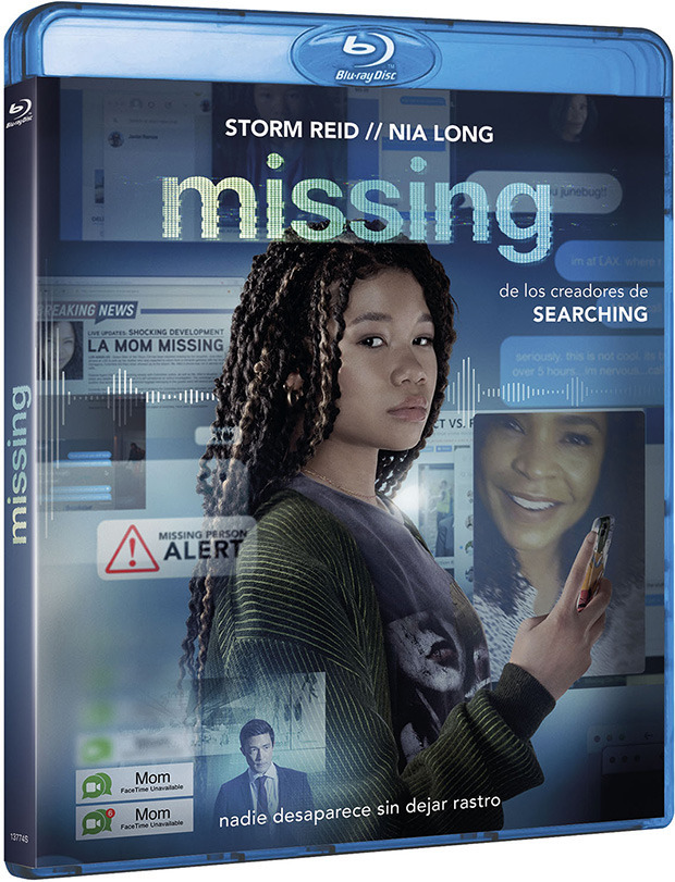 Detalles del Blu-ray de Missing 1