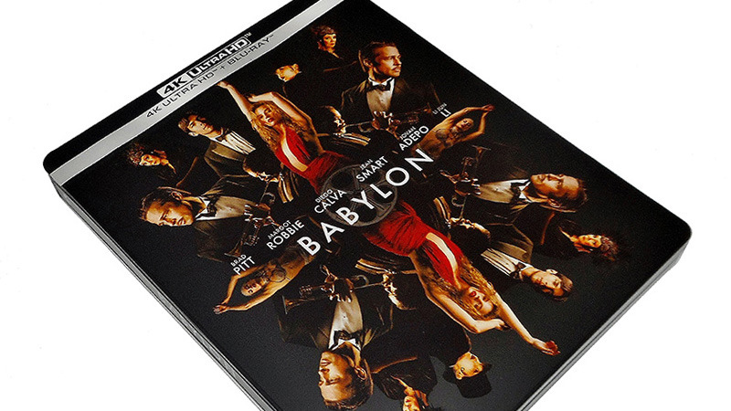 Fotografías del Steelbook de Babylon en UHD 4K y Blu-ray