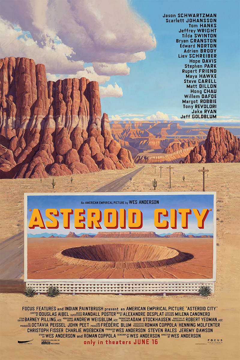 Tráiler de Asteroid City, lo nuevo de Wes Anderson