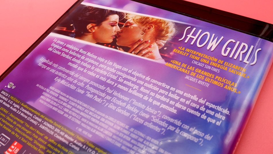 Fotografías de la edición especial de Showgirls en Blu-ray 8