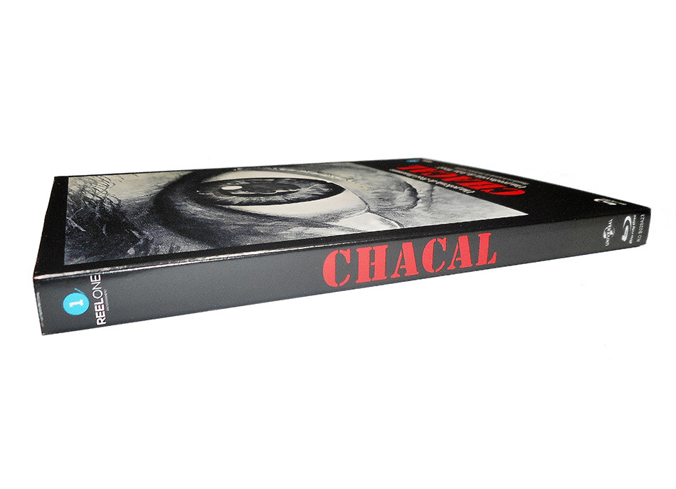 Fotografías de la edición con funda y libreto de Chacal en Blu-ray 3