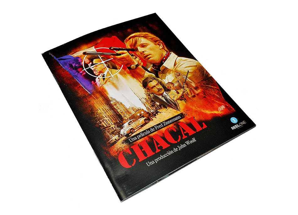 Fotografías de la edición con funda y libreto de Chacal en Blu-ray 10