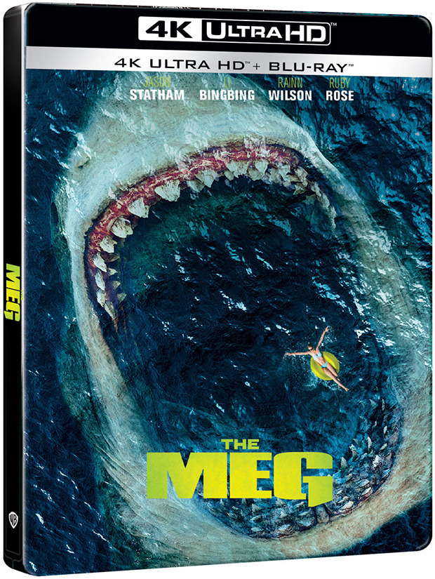 Datos de Megalodón - Edición Metálica en Ultra HD Blu-ray 1