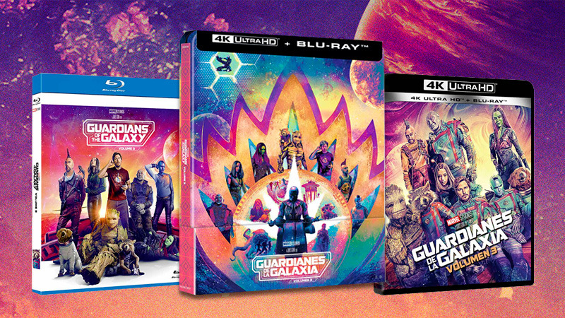 Guardianes de la Galaxia Volumen 3 en Blu-ray, UHD 4K y Steelbook 4K