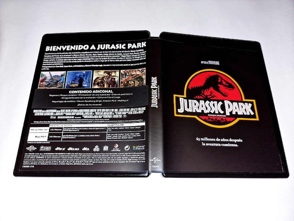 Fotografías de la edición especial 30º Aniversario de Jurassic Park en UHD 4K 11