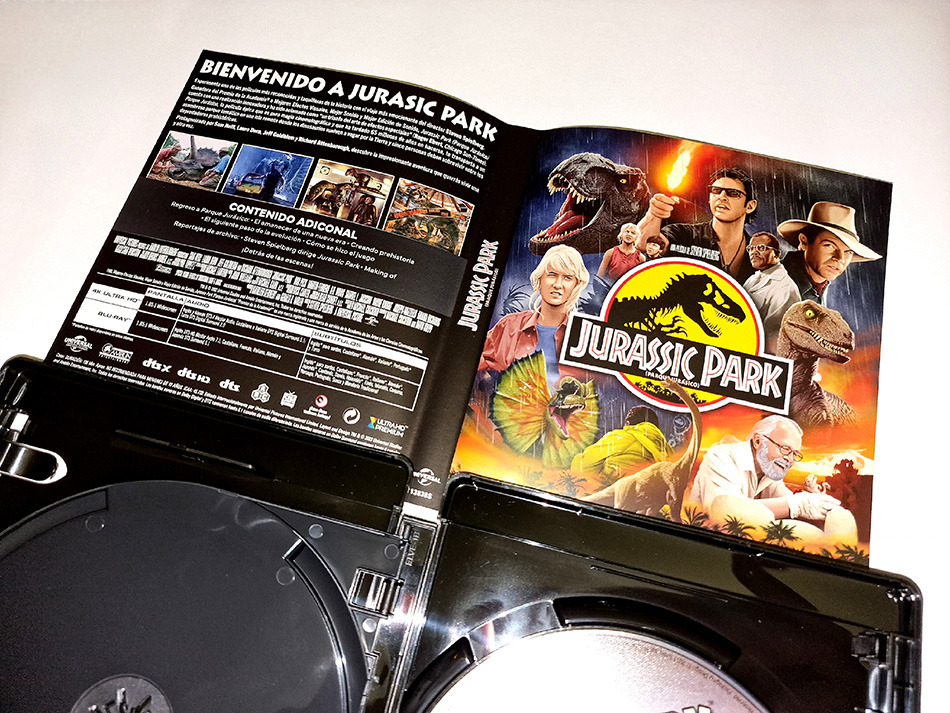 Fotografías de la edición especial 30º Aniversario de Jurassic Park en UHD 4K 12
