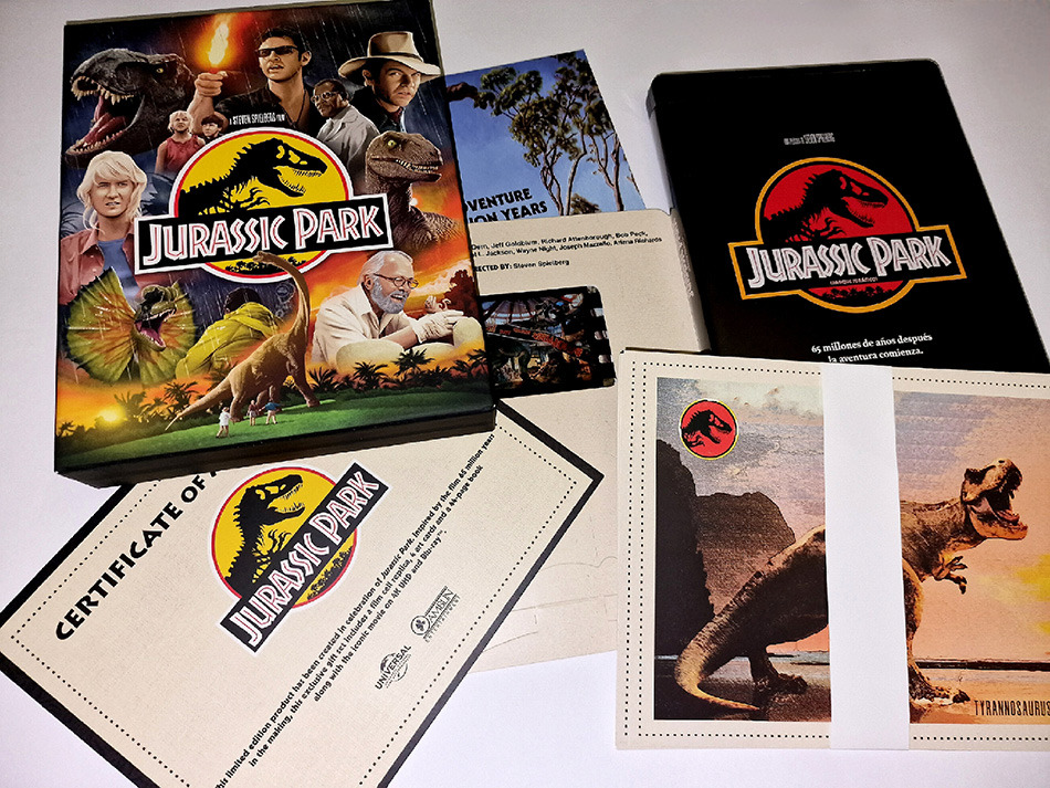 Fotografías de la edición especial 30º Aniversario de Jurassic Park en UHD 4K 29