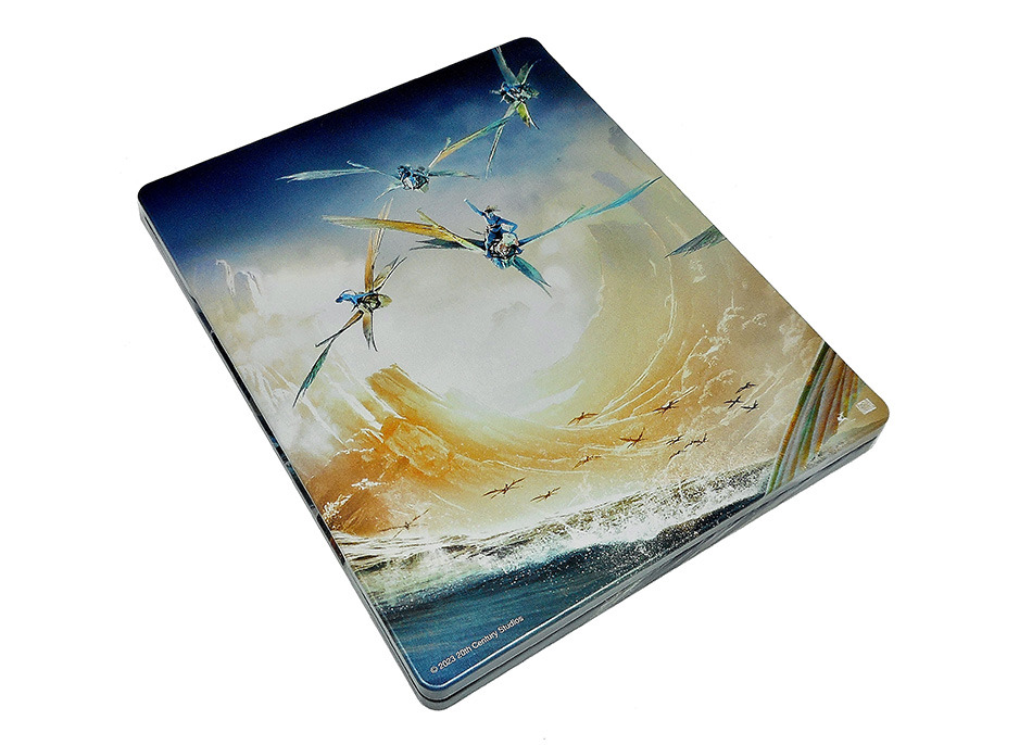 Fotografías del Steelbook de Avatar: El Sentido del Agua en UHD 4K y Blu-ray 6