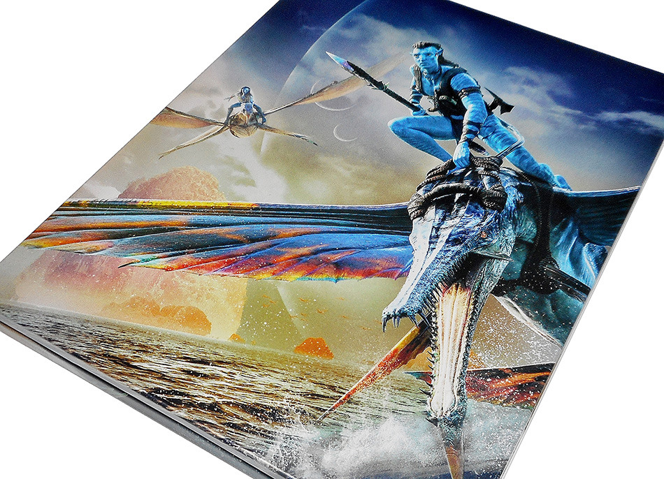 Fotografías del Steelbook de Avatar: El Sentido del Agua en UHD 4K y Blu-ray 9