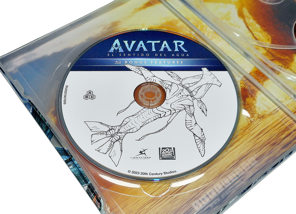 Fotografías del Steelbook de Avatar: El Sentido del Agua en UHD 4K y Blu-ray 14