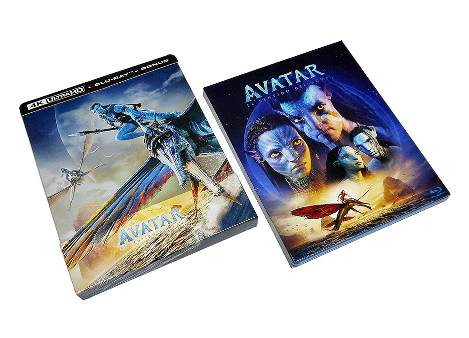 Fotografías del Steelbook de Avatar: El Sentido del Agua en UHD 4K y Blu-ray 18