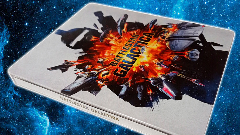 Fotografías del Steelbook de Battlestar Galactica en UHD 4K y Blu-ray