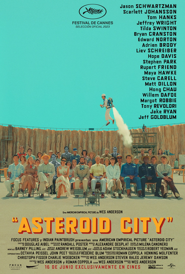 Primeros datos de Asteroid City en Blu-ray 1