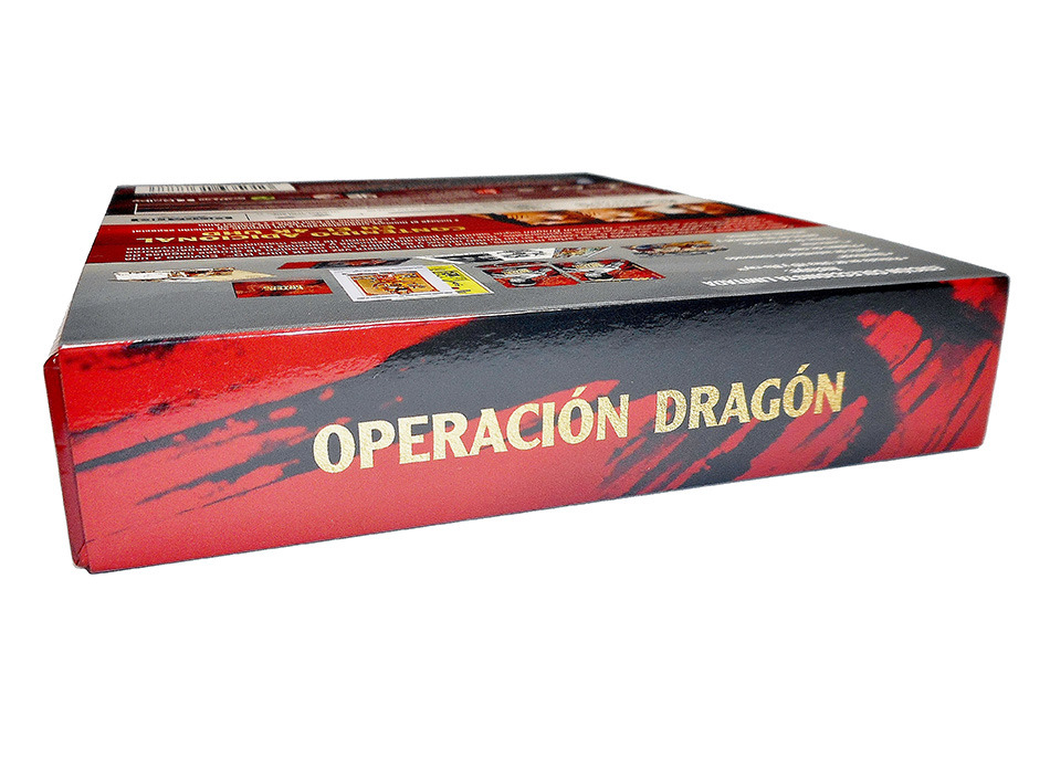 Fotografías de la edición coleccionista de Operación Dragón en UHD 4K y Blu-ray 3