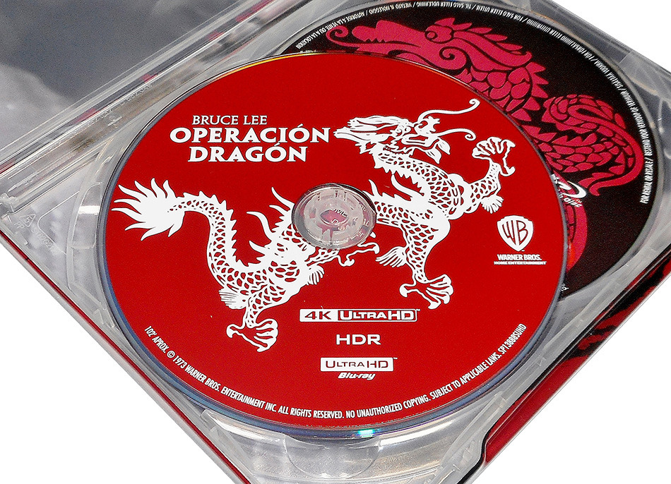 Fotografías de la edición coleccionista de Operación Dragón en UHD 4K y Blu-ray 13