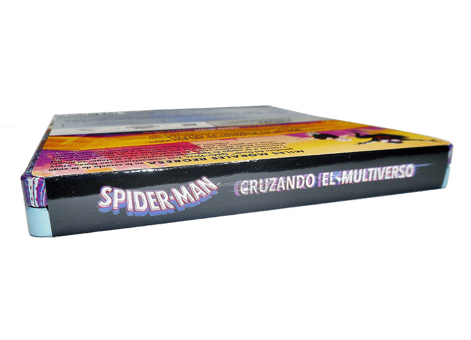 Fotografías del Steelbook de Spider-Man: Cruzando el Multiverso en UHD 4K y Blu-ray 3