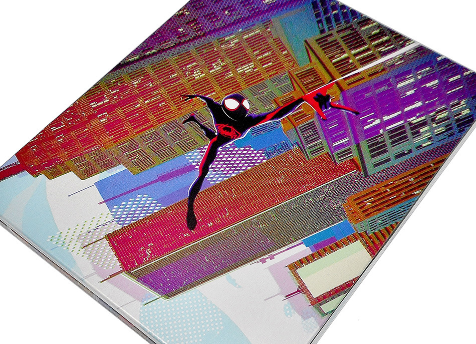 Fotografías del Steelbook de Spider-Man: Cruzando el Multiverso en UHD 4K y Blu-ray 8