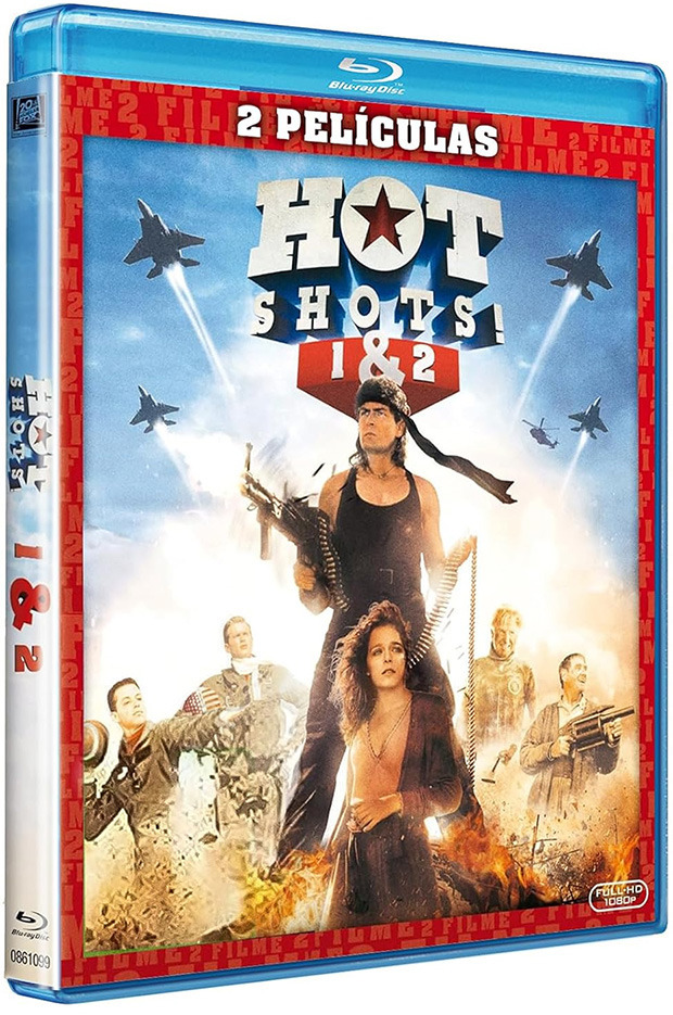 Pack Hot Shots! + Hot Shots 2 Blu-ray 3