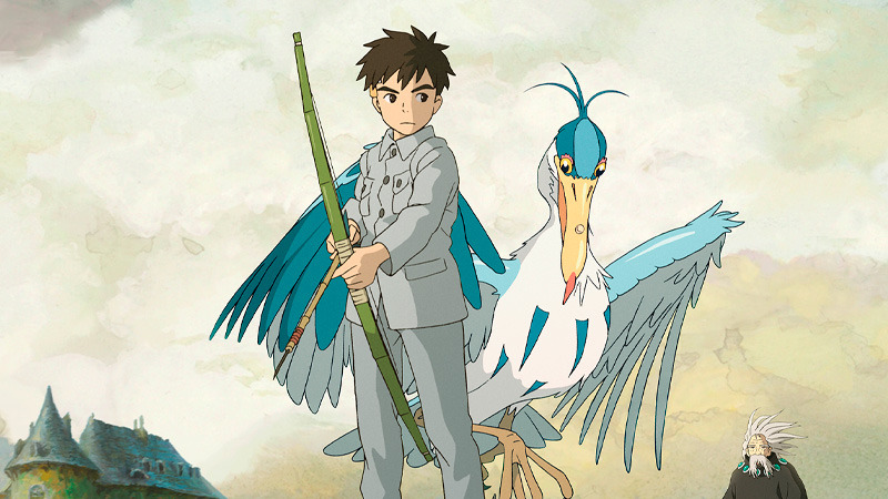 Tráiler en castellano de El Chico y la Garza, dirigida por Hayao Miyazaki