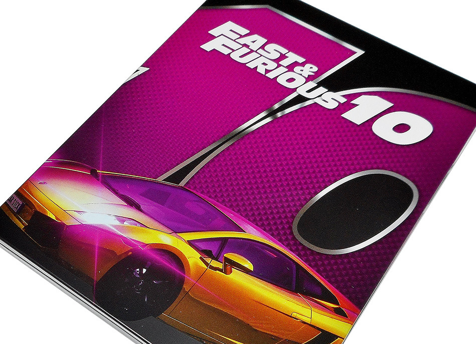 Fotografías del Steelbook de Fast & Furious X en UHD 4K y Blu-ray 10