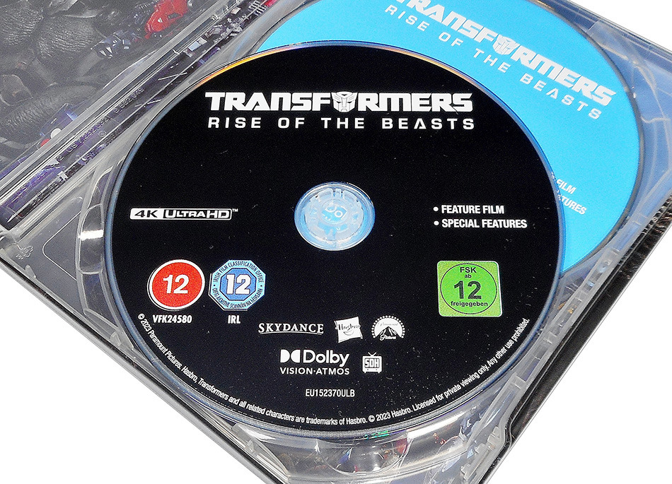 Fotografías del Steelbook de Transformers: El Despertar de las Bestias en UHD 4K y Blu-ray 12